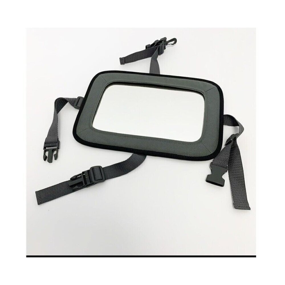 Zobo Backseat Baby Mirror: Rear Facing, Black Car Mirror